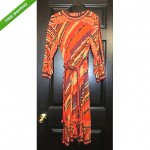 vintage 1970s leonard silk jersey dress