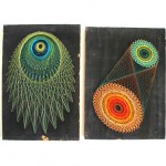 vintage alfredo perez garcia string art