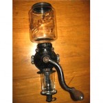 vintage cast iron arcade wall mount coffee grinder