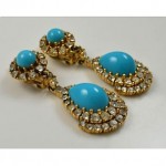 vintage ciner earrings