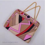 vintage emilio pucci by jana silk leather purse