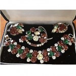 vintage hobe rhinestone set