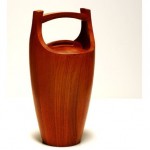 vintage jens quistgaard dansk teak ice bucket