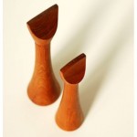 vintage jens quistgaard dansk teak salt shaker and peppermill