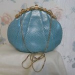 vintage judith leiber snakeskin handbag