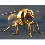 vintage mappin & webb honey bee pot