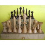 vintage mid-century anri chess pieces