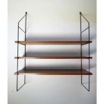 vintage mid-century danish modular shelf