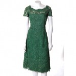 vintage mid-century lace cocktail dress