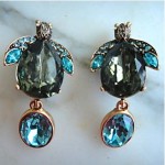 vintage oscar de la renta earrings