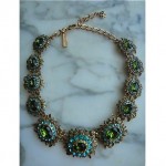 vintage oscar de la renta necklace