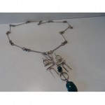 vintage rachel gera sterling necklace