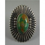 vintage wilson begay navajo turquoise ring