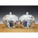 antique 18th century chinese vases and covers