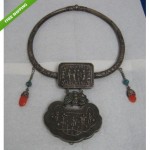 antique sterling necklace