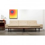 vinatge 1960s illum wikkelso rosewood sofa