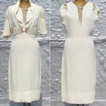 vintage 1930 cocktail dress suit