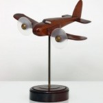 vintage 1930s french art deco aviation model