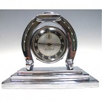 vintage 1930s waterbury chrome clock