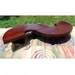 vintage 1949 harvey probber mahogany coffee table