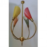 vintage 1950s italian mod chandelier