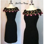 vintage 1950s l'aiglon party dress