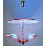 vintage 1950s mod chandelier