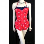 vintage 1950s novelty swimsuit