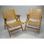 vintage 1952 nico kralj rex folding chairs