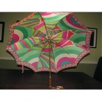 vintage 1960s pucci for braniff airlines umbrella