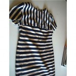 vintage 1970s courreges striped dress