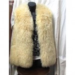 vintage 1970s sheepskin vest