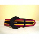 vintage 1980s ysl suede belt