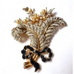 vintage alfred philippe fur clip