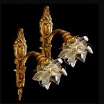 vintage art nouveau wall sconces