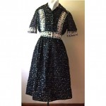 vintage beaded oscar de la renta boutique dress