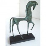 vintage frederic weinberg horse sculpture