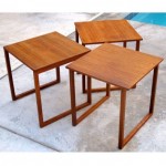 vintage kai kristiansen nesting tables