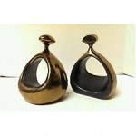 vintage mid-century ben seibel brass bookends