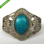 vintage navajo silver turquoise bracelet