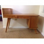 vintage restored 1949 heywood wakefield kohinoor desk