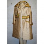 vintage silk and wool dress and jacket set