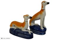 vintage staffordshire whippets
