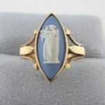 vintage wedgwood cameo ring