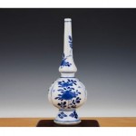 antique 18th century chinese porcelain sprinkler vase