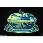 antique 18th century chinese porcelain tureen