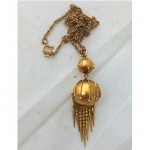 victorian tassel necklace