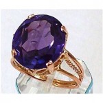 vintage 1920s amethyst ring