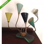 vintage 1950s italian table light