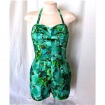 vintage 1950s swimsuit romper